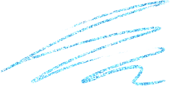 Blue Glitter Line